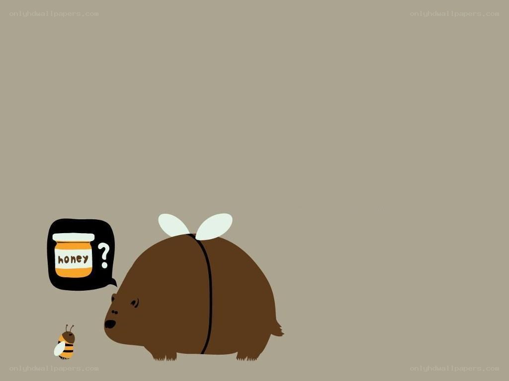 bear with honey jar
