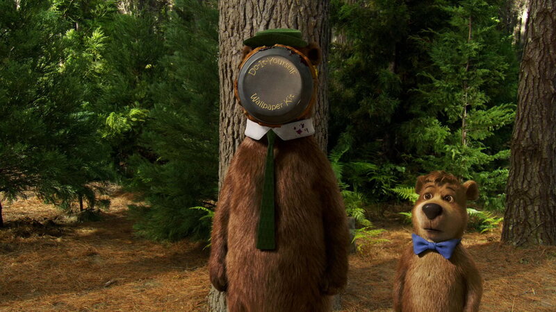 Bear with Pan on Head