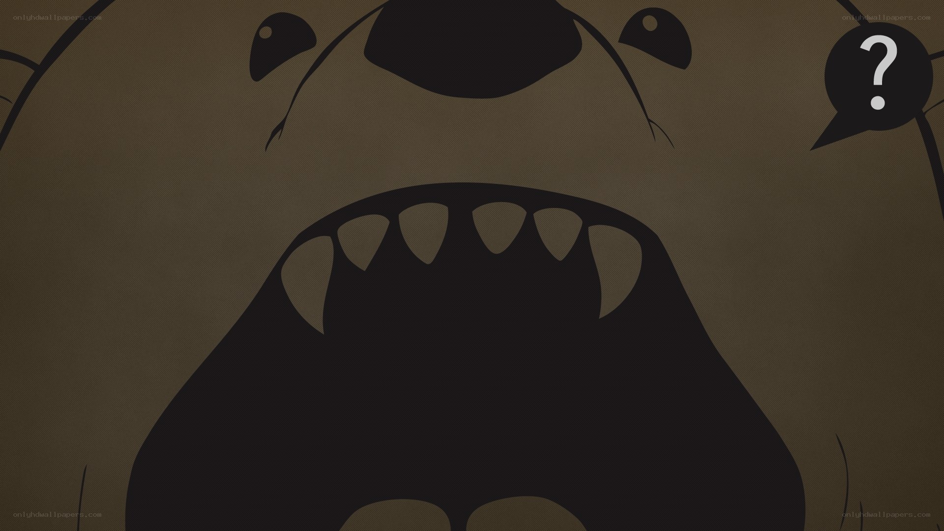 bear with question mark