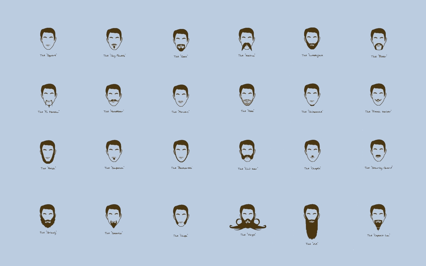 Beard style guide