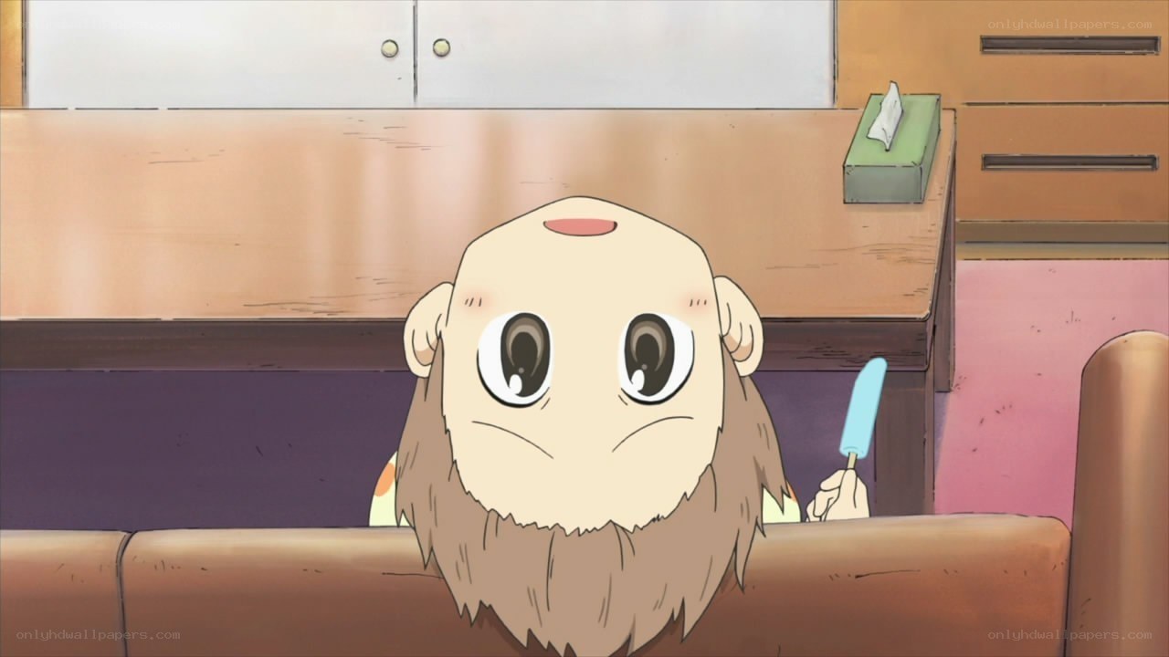 bearded character with ice cream
