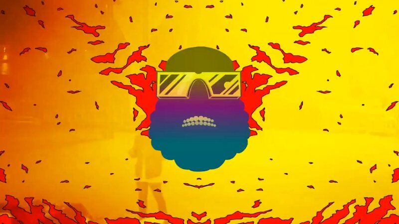 Bearded Face with Sunglasses