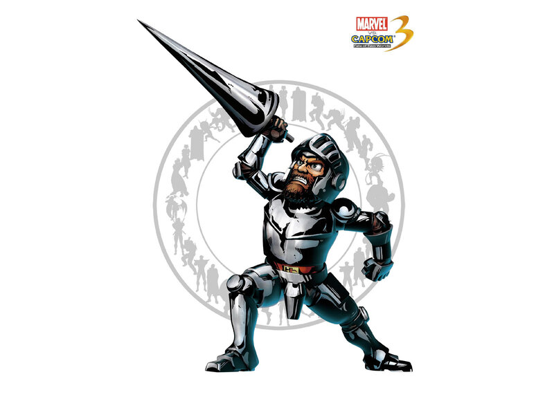 Bearded Knight with Spear