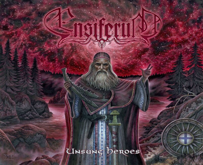 Bearded Man in Cloak — Red