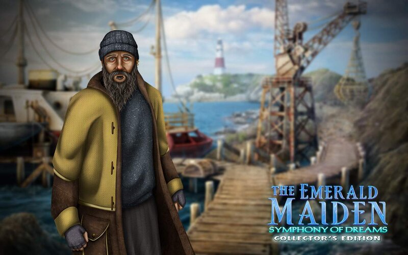 Bearded Man in Coat — Blue