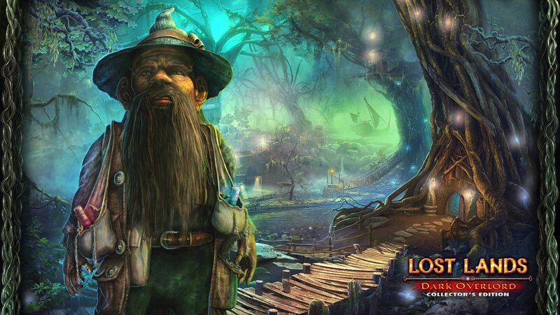 Bearded Man in Forest — Green