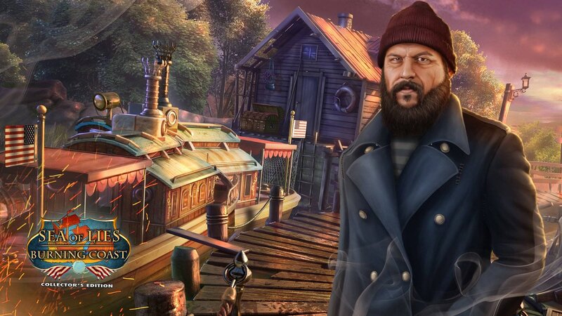 Bearded Man on Dock