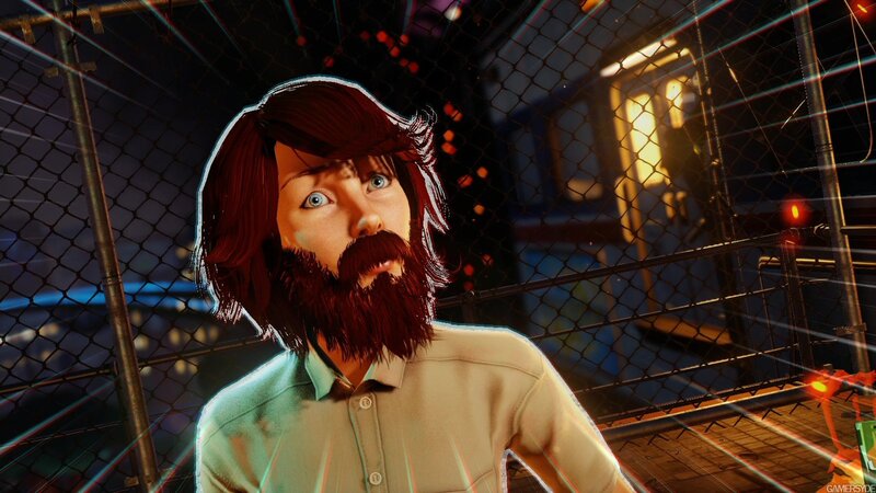 Bearded Man with Blue Eyes