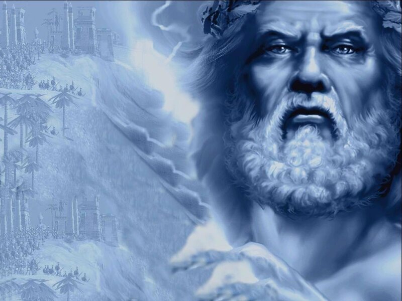 Bearded Man with Lightning