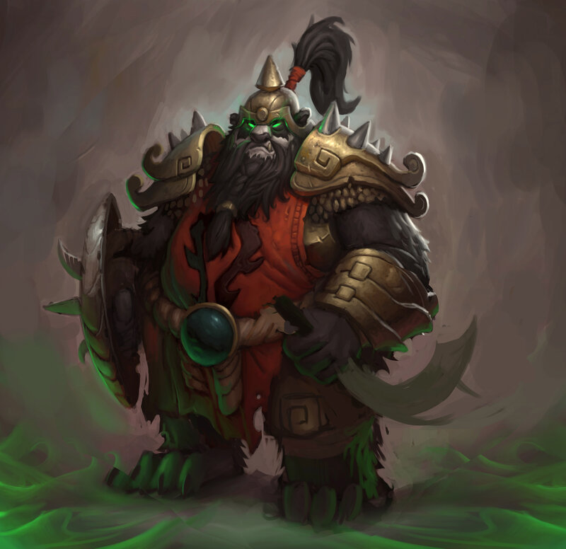 Bearded Orc Warrior
