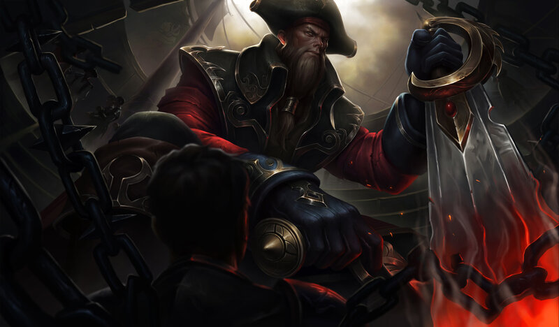 Bearded Pirate Captain — Black