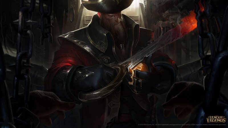 Bearded Pirate with Sword — Black, Dramatic