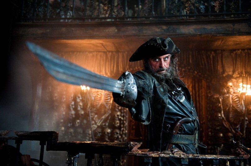 Bearded Pirate with Sword