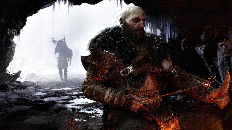 Bearded Warrior in Cave