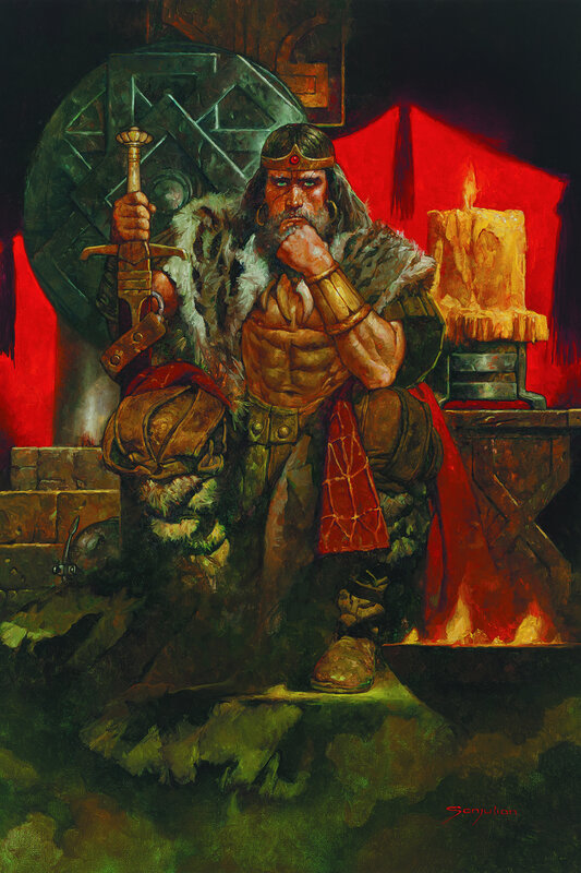 Bearded Warrior King