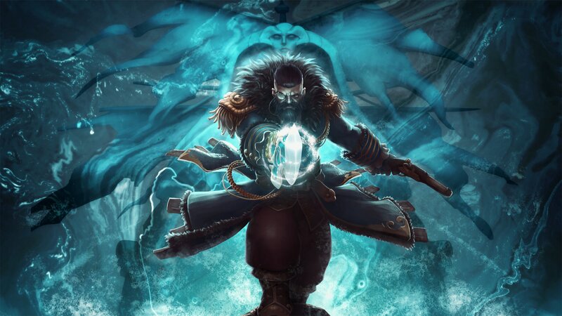 Bearded Warrior with Crystal