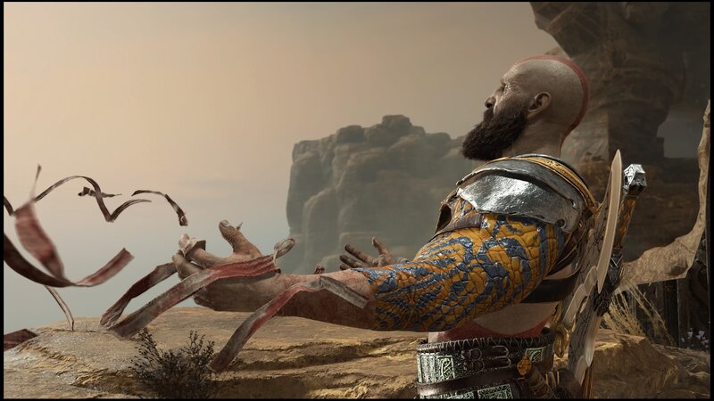 Bearded Warrior with Tattoos — Brown