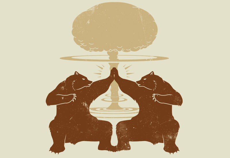 bears and nuclear explosion