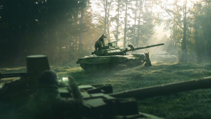 Bears on a Tank