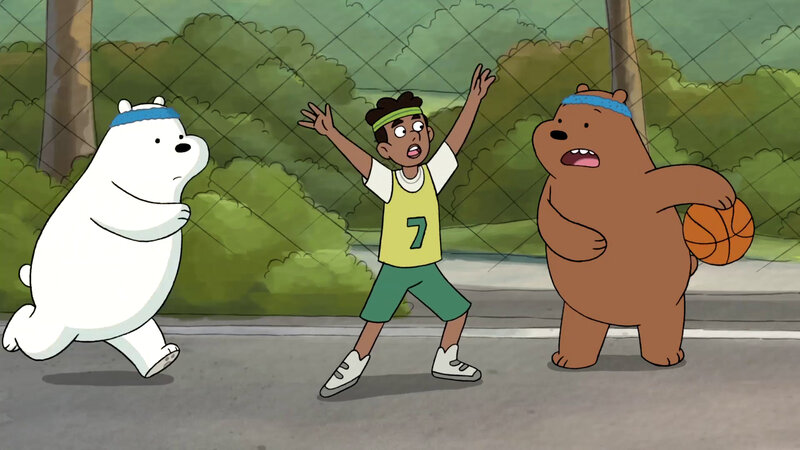 Bears Playing Basketball