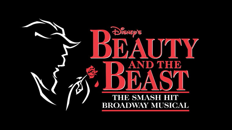 Beast and Rose Silhouette