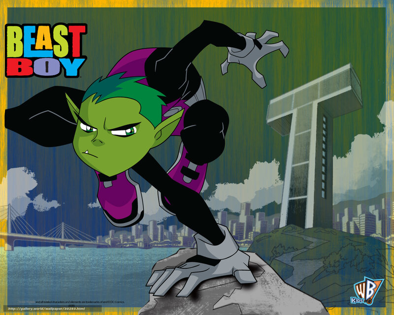 Beast Boy in action