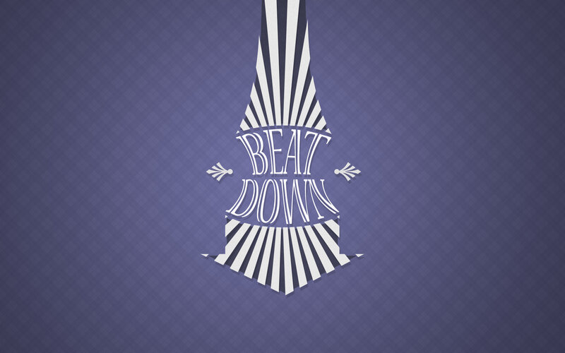 Beat Down logo art
