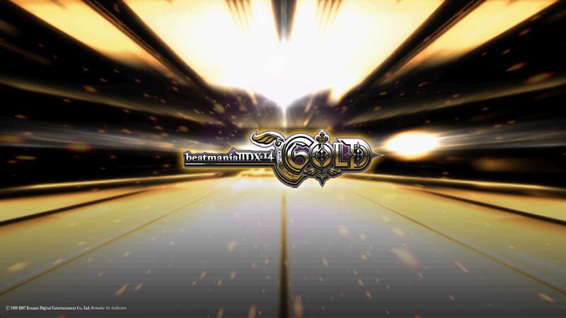 beatmania IIDX 14 GOLD title screen