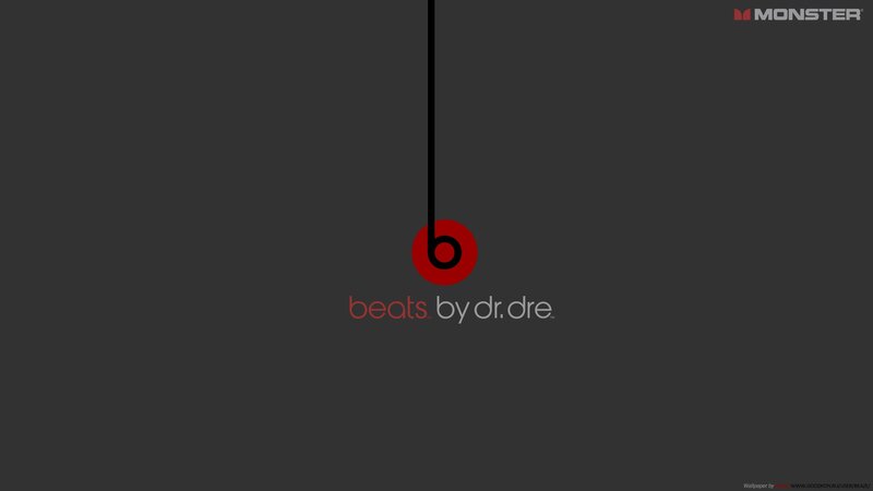 Beats by Dr. Dre Logo — Gray