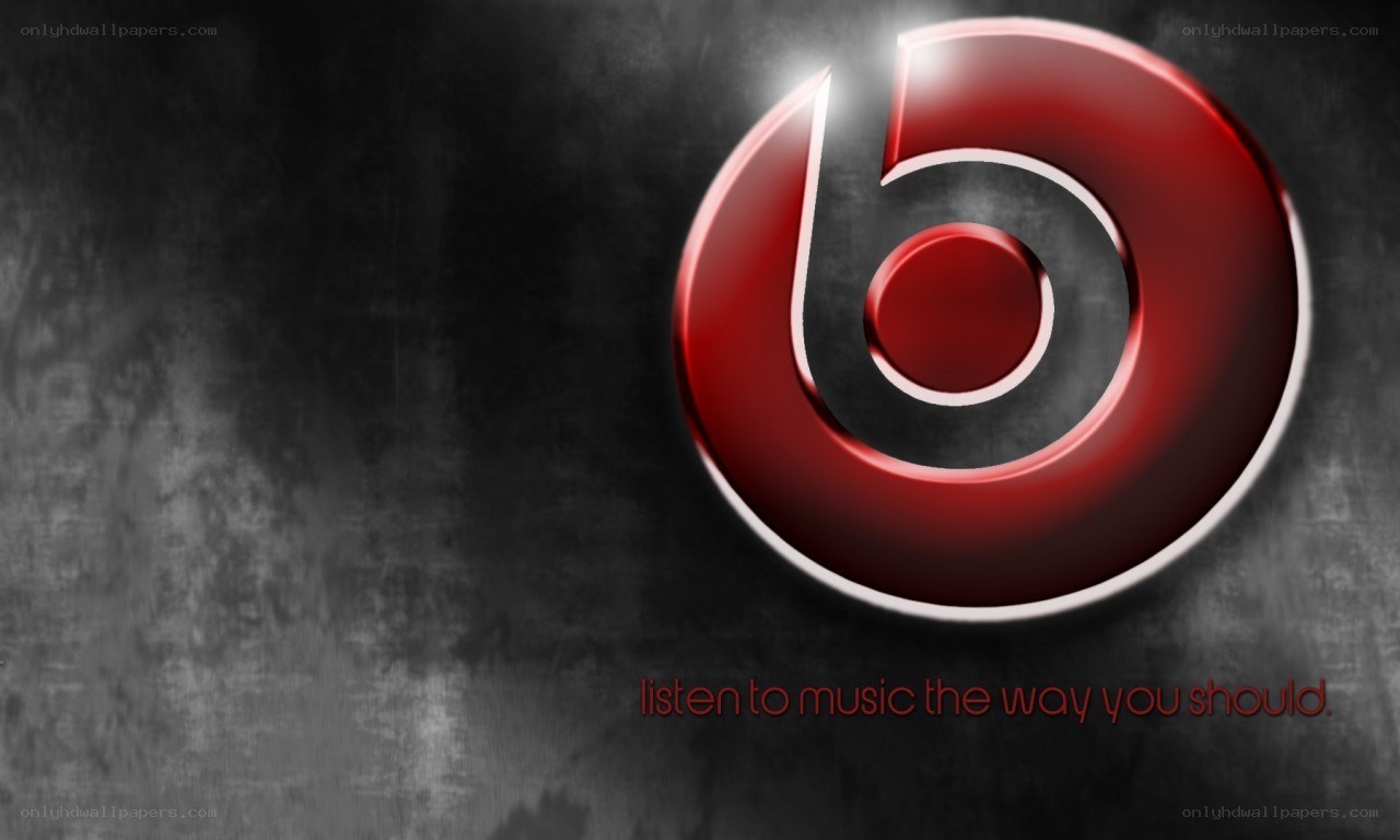 Beats by Dre logo wallpaper