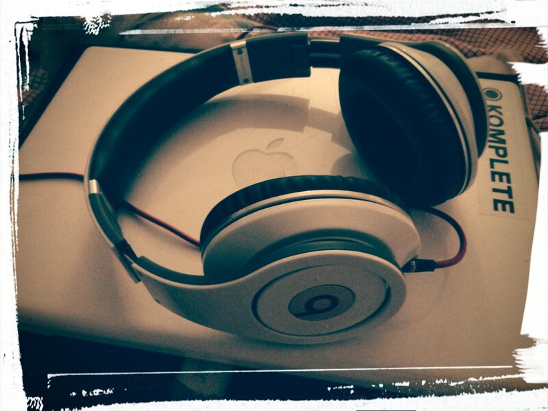 Beats Headphones on Laptop
