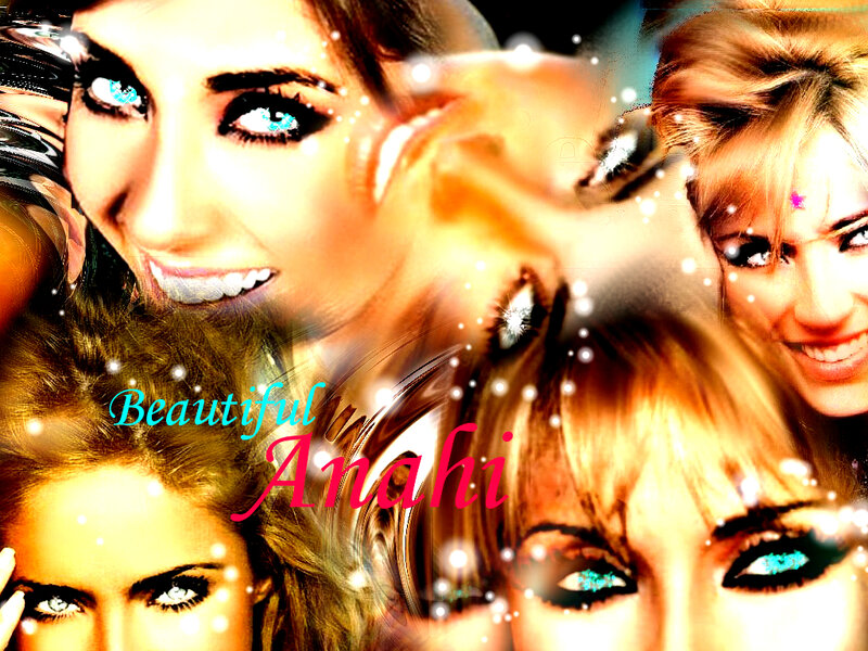 Beautiful Anahi collage