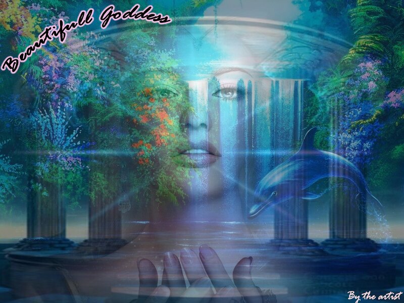 Beautiful Goddess Artwork