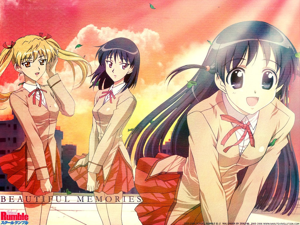 Beautiful Memories anime scene
