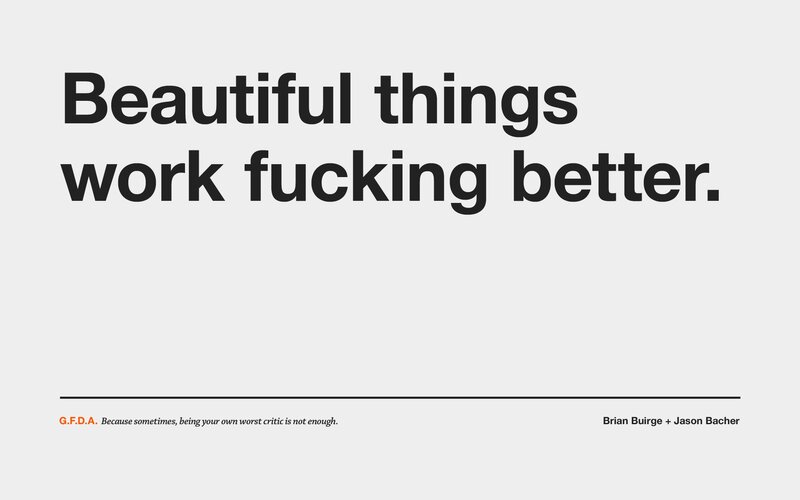 Beautiful things work better