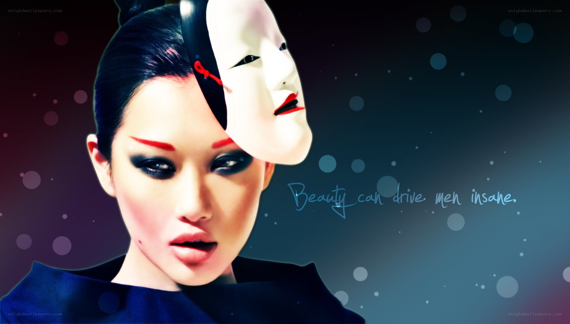 Beauty and mask concept