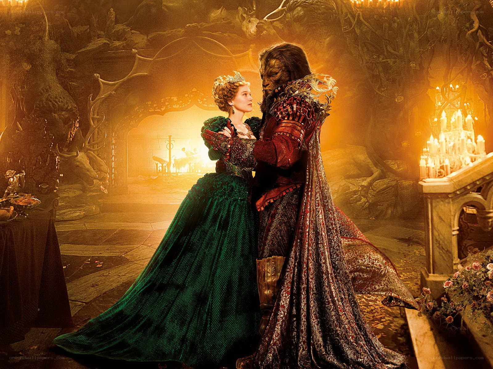 Beauty and the Beast dance scene