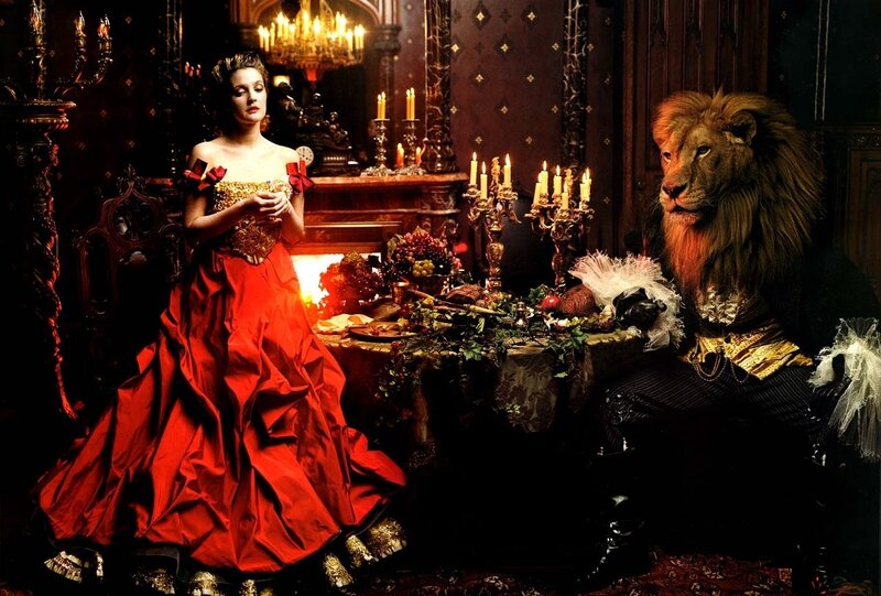 Beauty and the Beast scene