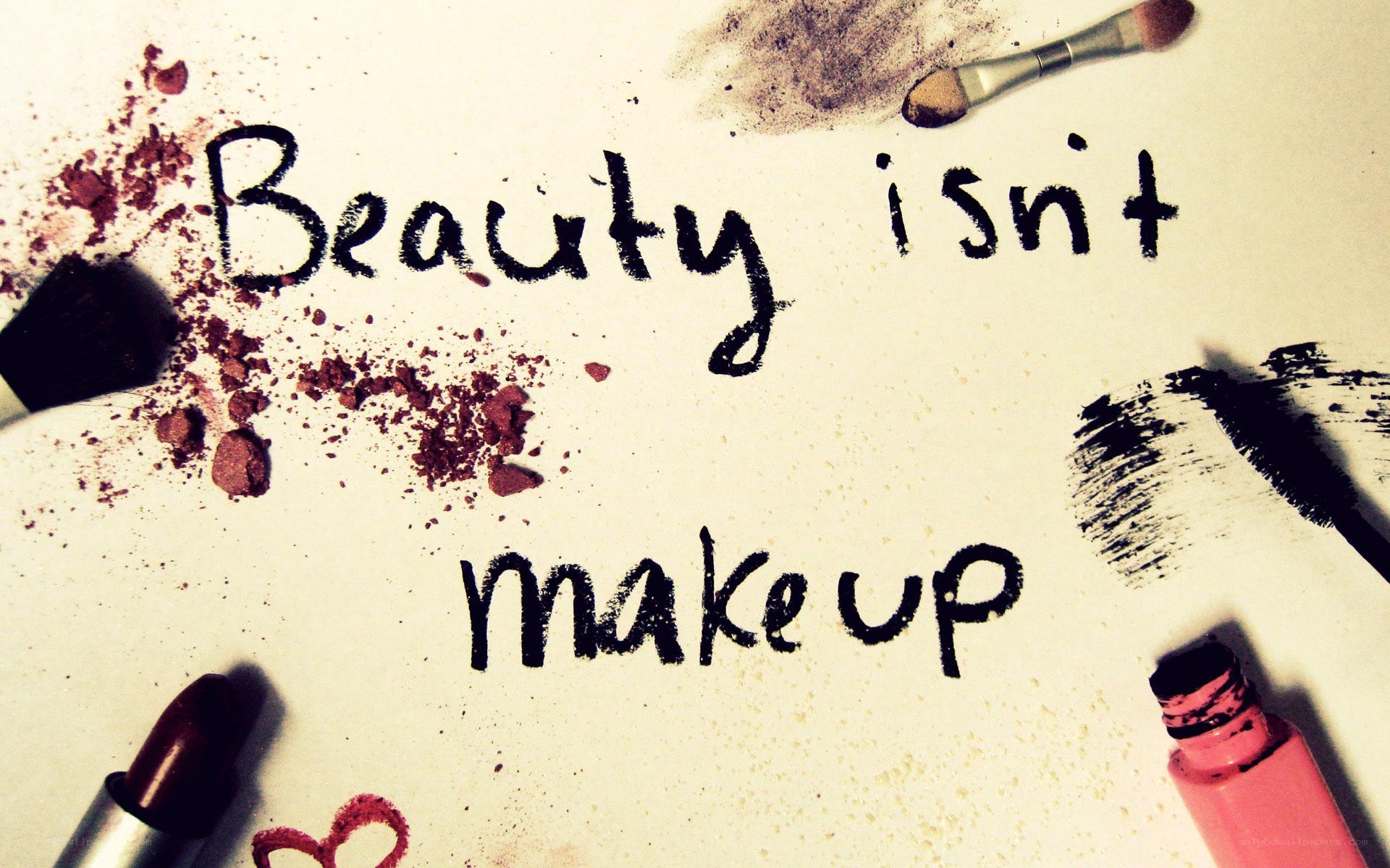 Beauty isn't makeup