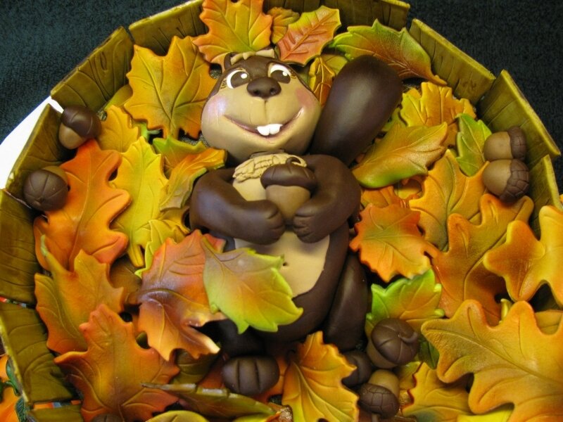 Beaver Cake Topper