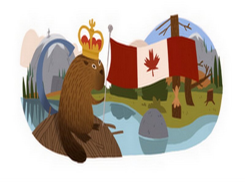 Beaver Wearing Crown