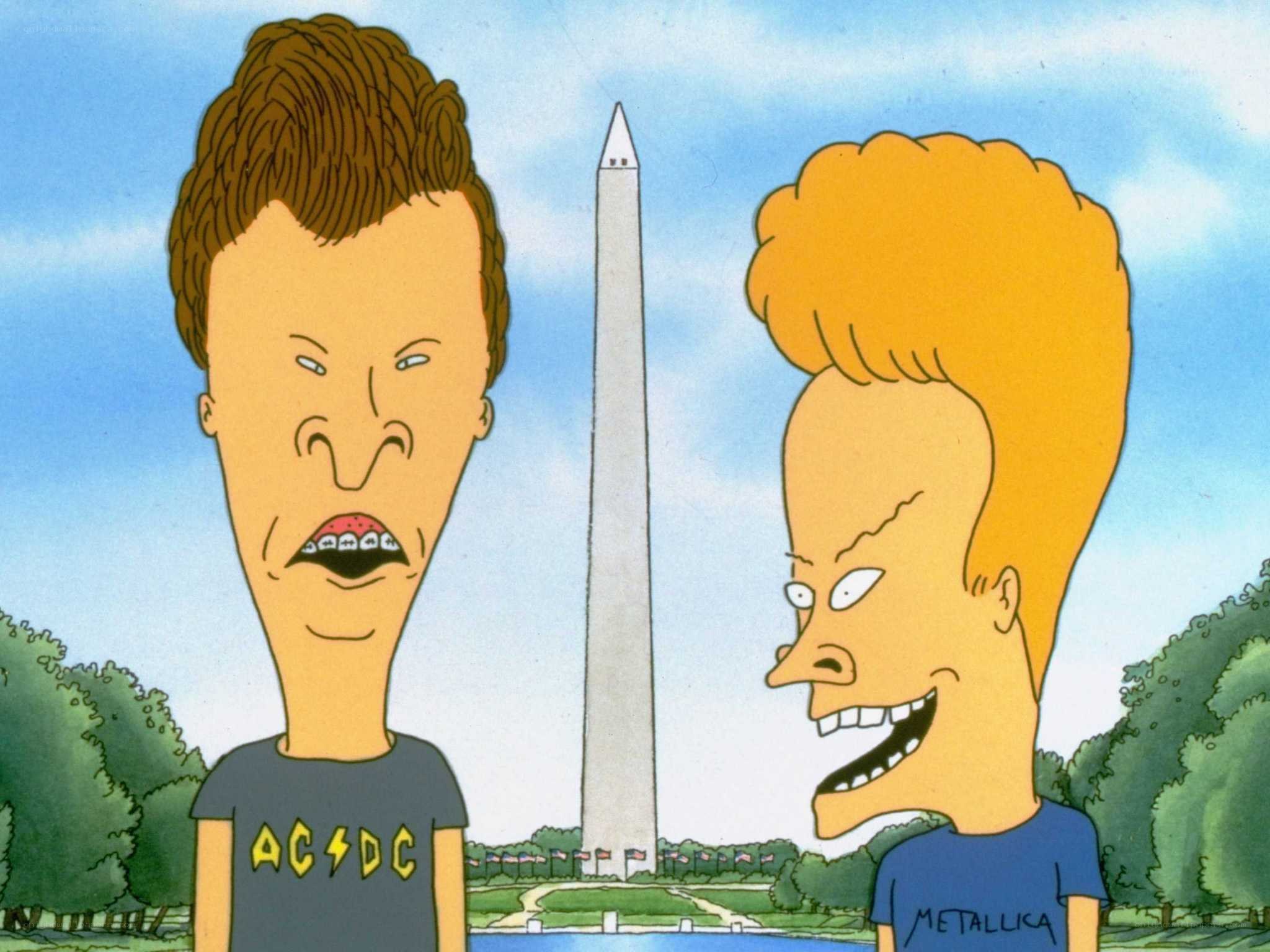 Beavis and Butt-Head at Washington Monument
