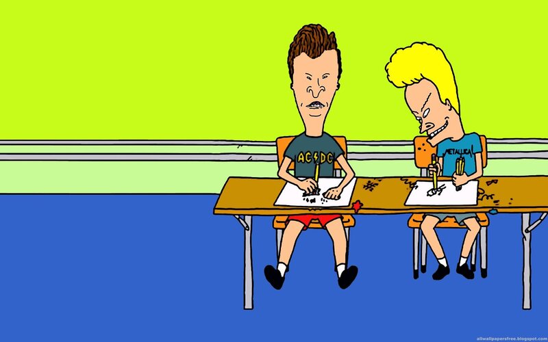 Beavis and Butt-Head drawing