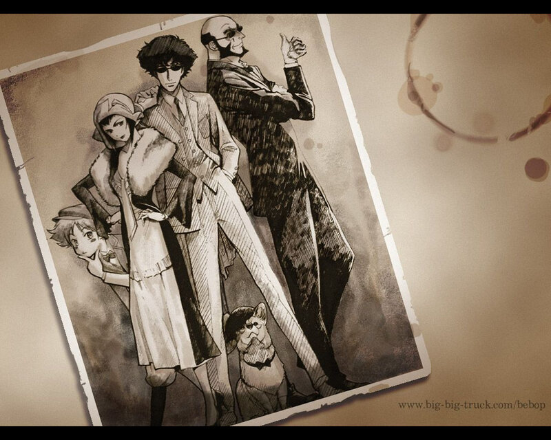 Bebop anime character illustration