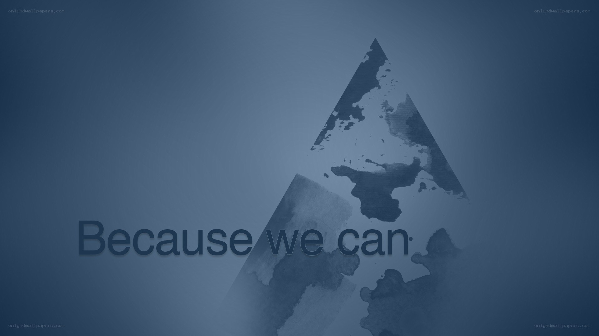 Because we can