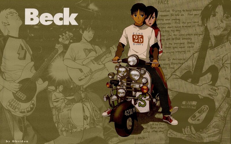 Beck anime band scene
