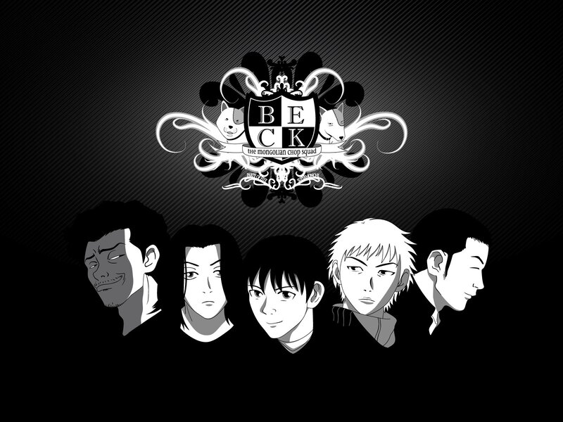 Beck anime group portrait