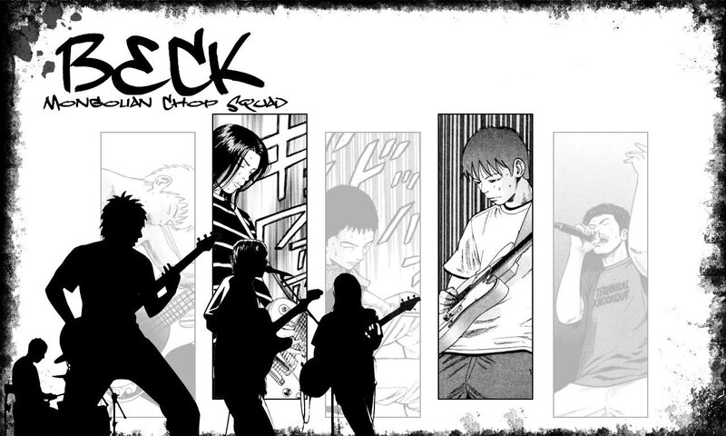 Beck manga band scene