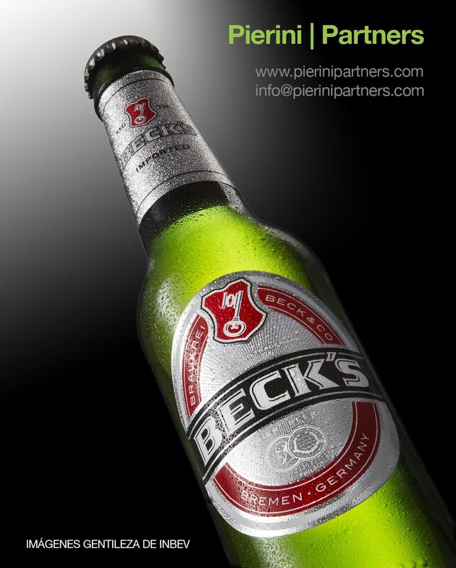 Beck's beer bottle