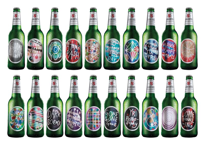 Beck's Beer Bottles
